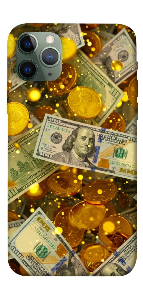 Чохол Gold and dollars для iPhone 11 Pro