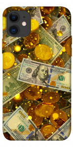 Чехол Gold and dollars для iPhone 11