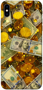 Чехол Gold and dollars для iPhone XS Max
