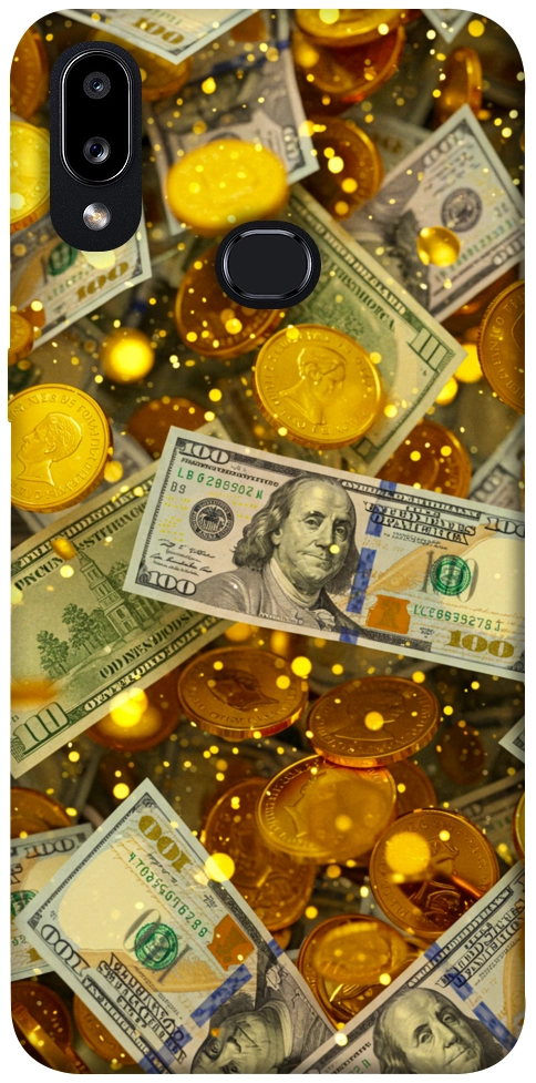 Чехол Gold and dollars для Galaxy A10s (2019)