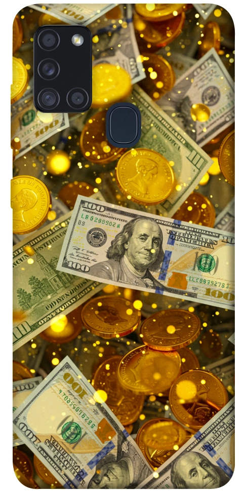 Чехол Gold and dollars для Galaxy A21s (2020)