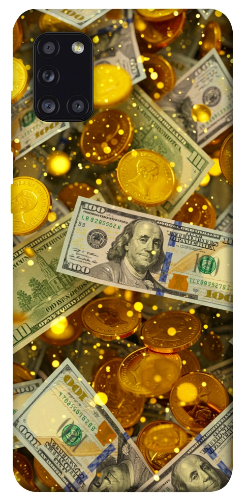 Чохол Gold and dollars для Galaxy A31 (2020)