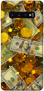 Чохол Gold and dollars для Galaxy S10 Plus (2019)