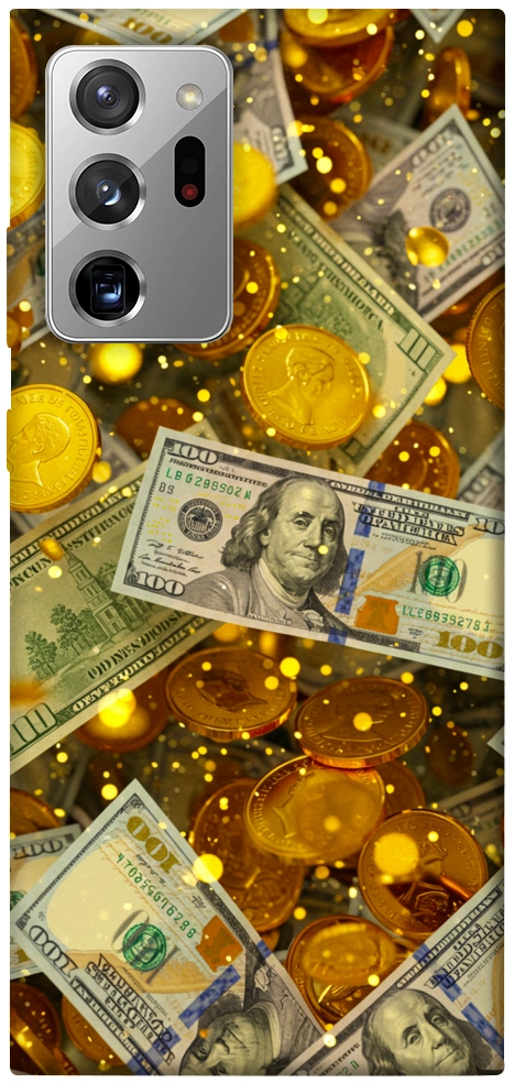 Чохол Gold and dollars для Galaxy Note 20 Ultra