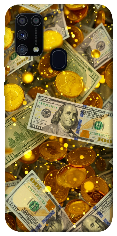 Чехол Gold and dollars для Galaxy M31 (2020)