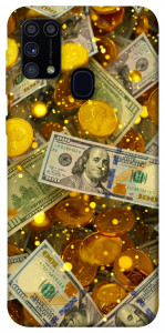 Чохол Gold and dollars для Galaxy M31 (2020)