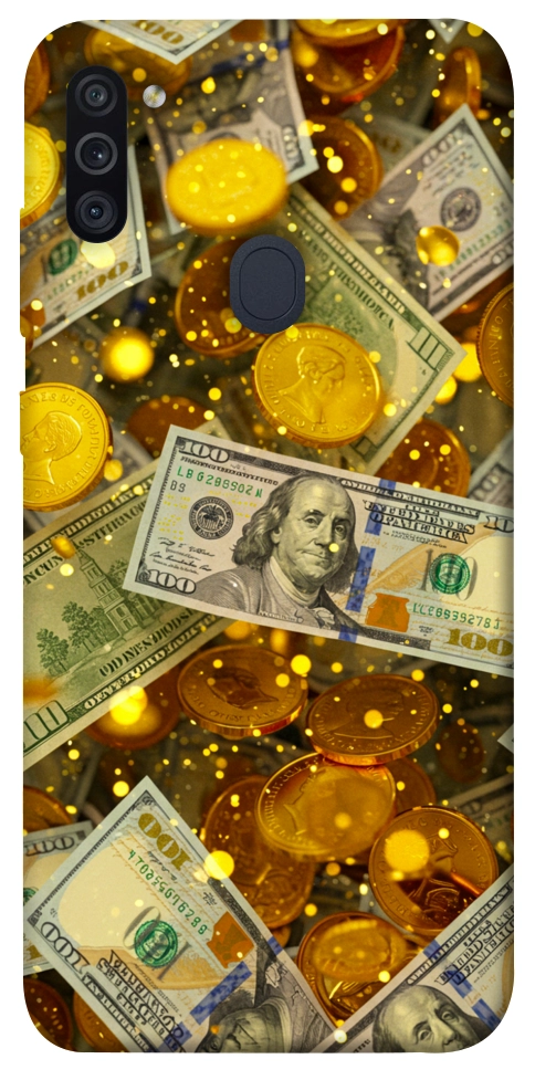 Чехол Gold and dollars для Galaxy M11 (2020)