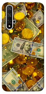 Чохол Gold and dollars для Huawei Honor 20