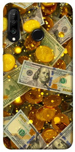 Чохол Gold and dollars для Huawei P30 Lite