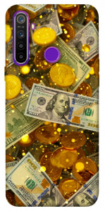 Чохол Gold and dollars для Realme 5