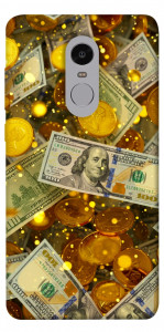Чехол Gold and dollars для Xiaomi Redmi Note 4X