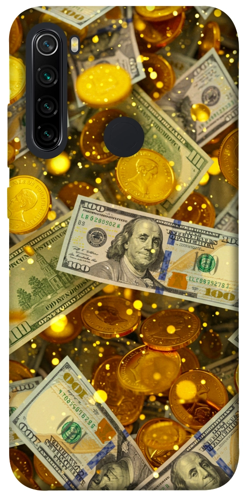 Чехол Gold and dollars для Xiaomi Redmi Note 8