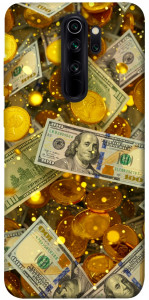 Чохол Gold and dollars для Xiaomi Redmi Note 8 Pro