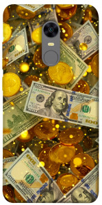 Чохол Gold and dollars для Xiaomi Redmi Note 5 (Single Camera)