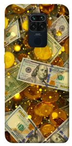 Чохол Gold and dollars для Xiaomi Redmi Note 9