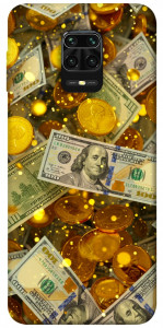 Чехол Gold and dollars для Xiaomi Redmi Note 9 Pro