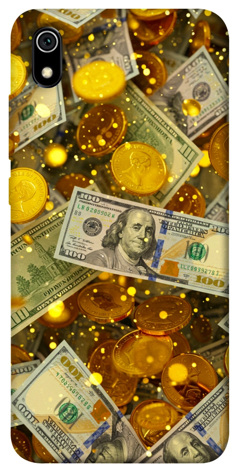 Чехол Gold and dollars для Xiaomi Redmi 7A