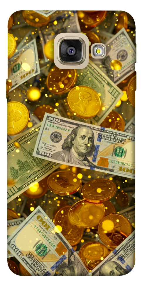 Чохол Gold and dollars для Galaxy A5 (2017)