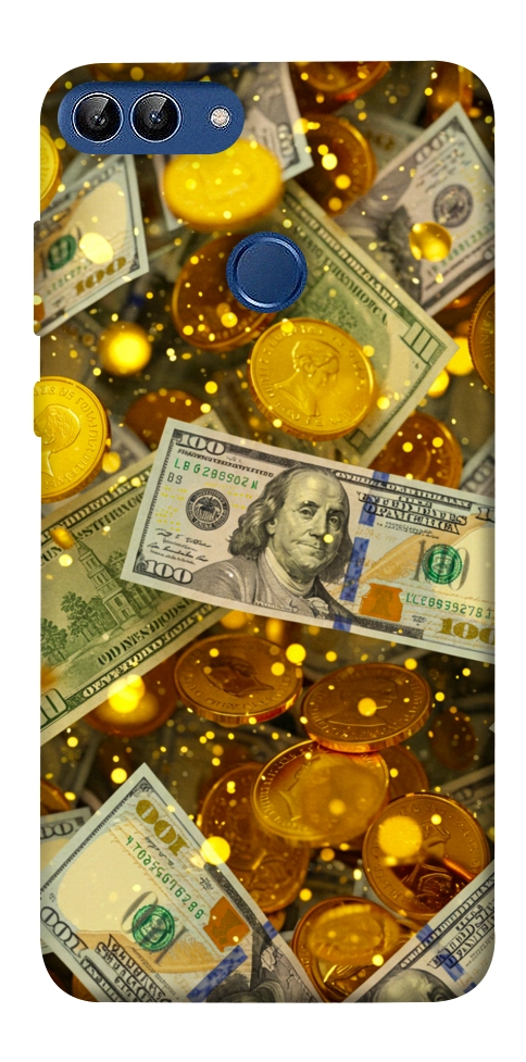 Чехол Gold and dollars для Huawei P Smart