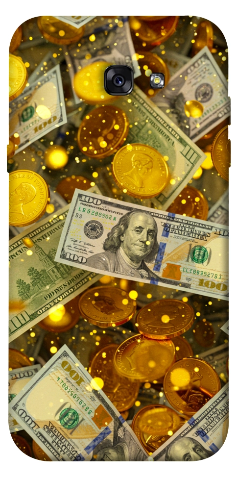 Чохол Gold and dollars для Galaxy A7 (2017)