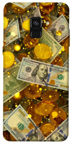 Чохол Gold and dollars для Galaxy A8 (2018)