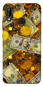 Чохол Gold and dollars для Huawei P20 Lite