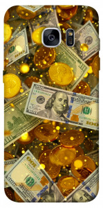 Чехол Gold and dollars для Galaxy S7 Edge