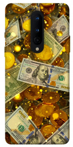 Чохол Gold and dollars для OnePlus 8