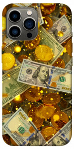 Чохол Gold and dollars для iPhone 12 Pro Max