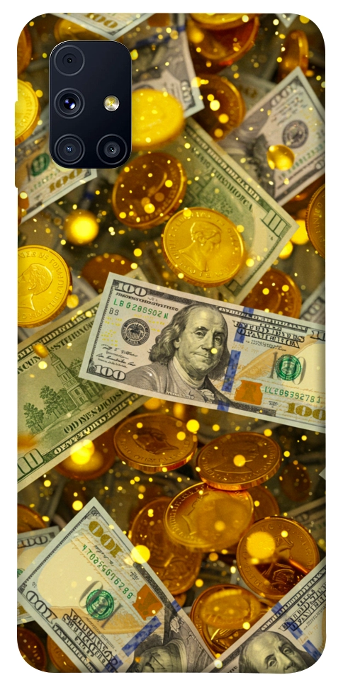 Чохол Gold and dollars для Galaxy M31s
