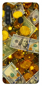 Чехол Gold and dollars для Galaxy A21