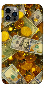 Чехол Gold and dollars для iPhone 12 Pro
