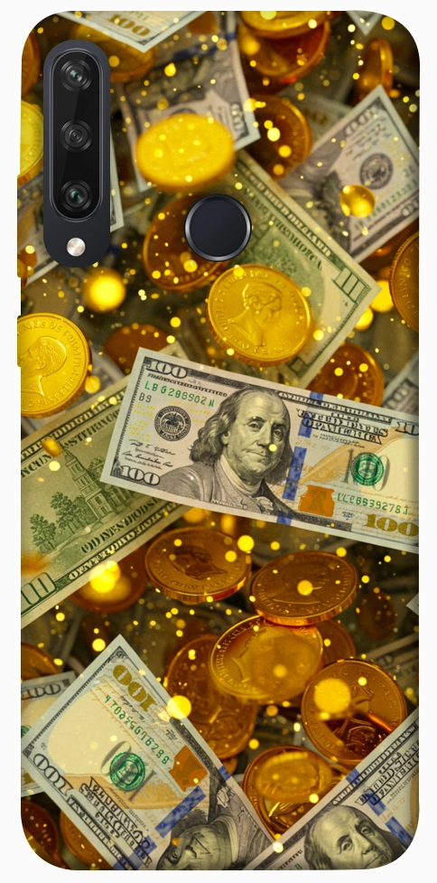 Чехол Gold and dollars для Huawei Y6p