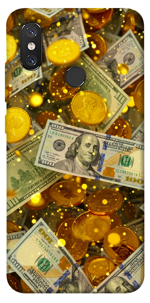 Чохол Gold and dollars для Xiaomi Mi 8