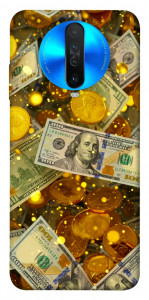 Чехол Gold and dollars для Xiaomi Redmi K30