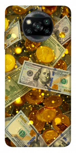 Чохол Gold and dollars для Xiaomi Poco X3 Pro