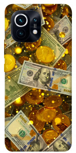 Чехол Gold and dollars для Xiaomi Mi 11