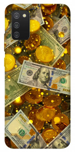 Чохол Gold and dollars для Galaxy A02s