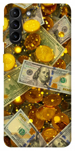 Чехол Gold and dollars для Galaxy S21+
