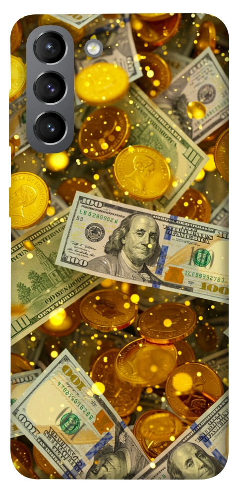 Чехол Gold and dollars для Galaxy S21