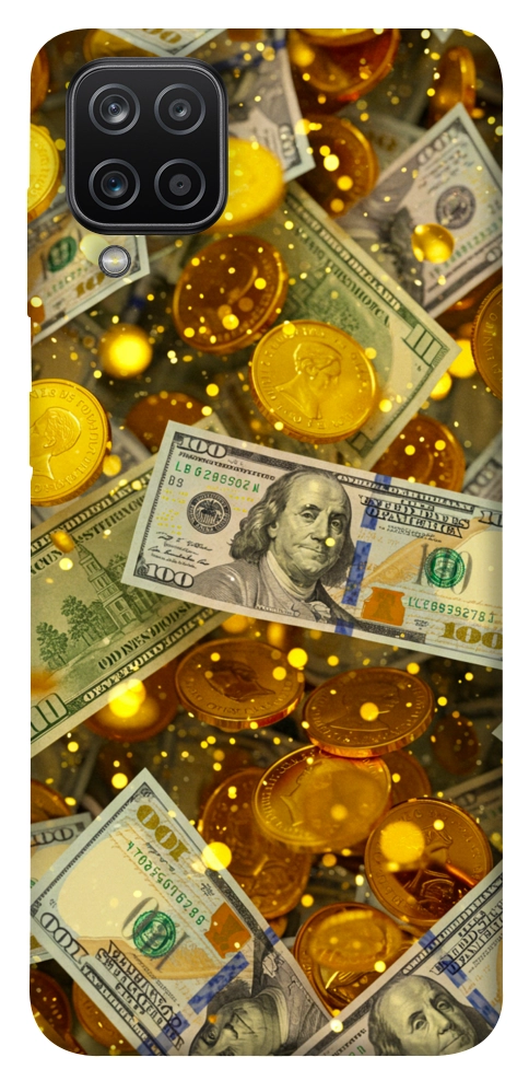 Чохол Gold and dollars для Galaxy A12