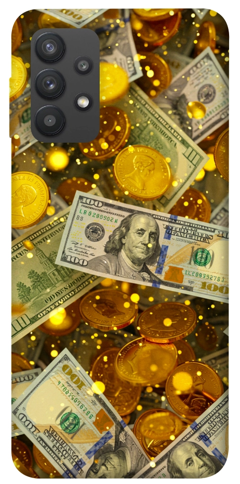 Чехол Gold and dollars для Galaxy A32 4G