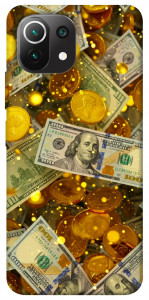 Чехол Gold and dollars для Xiaomi Mi 11 Lite