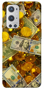 Чохол Gold and dollars для Oneplus 9 pro