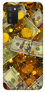 Чохол Gold and dollars для Galaxy A03s