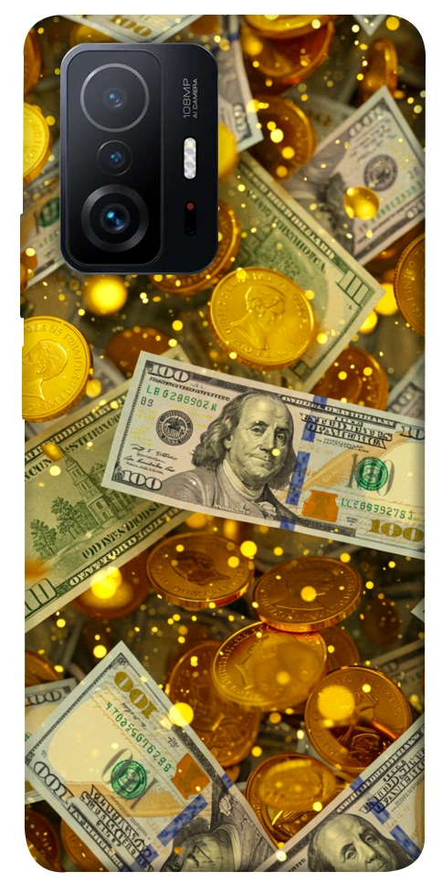 Чехол Gold and dollars для Xiaomi 11T
