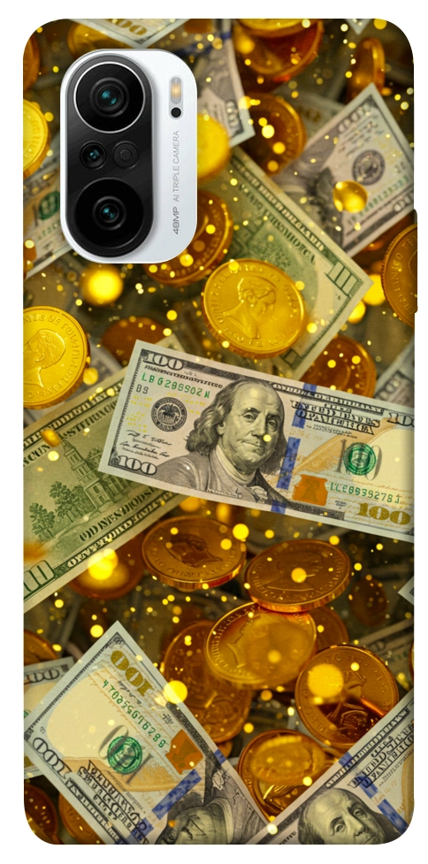 Чохол Gold and dollars для Xiaomi Redmi K40 Pro+
