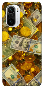 Чехол Gold and dollars для Xiaomi Redmi K40 Pro+