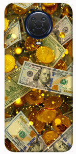 Чохол Gold and dollars для Nokia G20