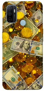 Чехол Gold and dollars для Oppo A33 (2020)